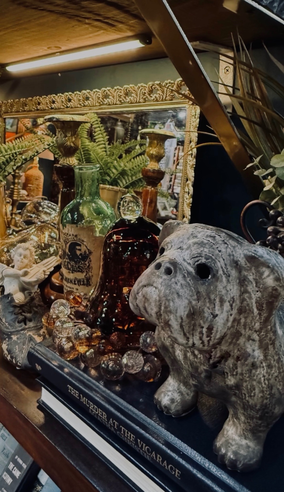 Curiosities, Gilt Mirrors & Apothecary Glass