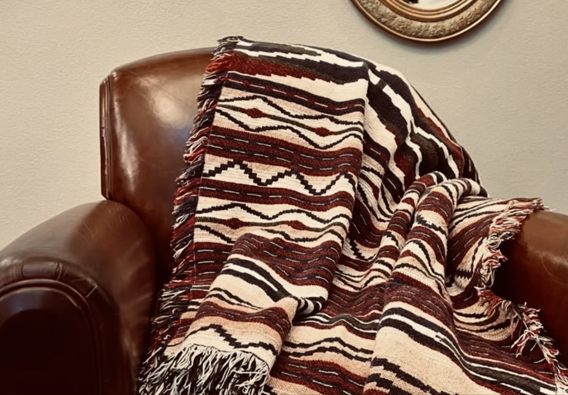 Southwestern Wool Throw
