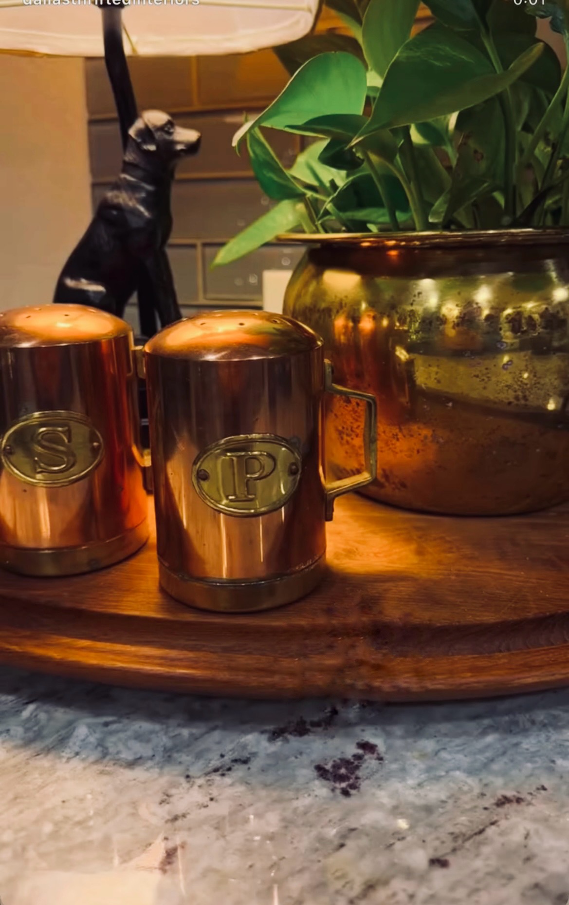 Copper & Brass S&P Cellars